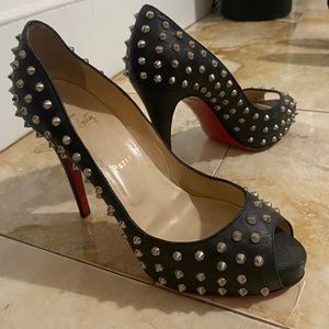 Christian Louboutin Rockstud Spike Heels Sz 40/9